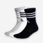 adidas 3-Stripes Cushioned Crew Socks 3 Pairs
