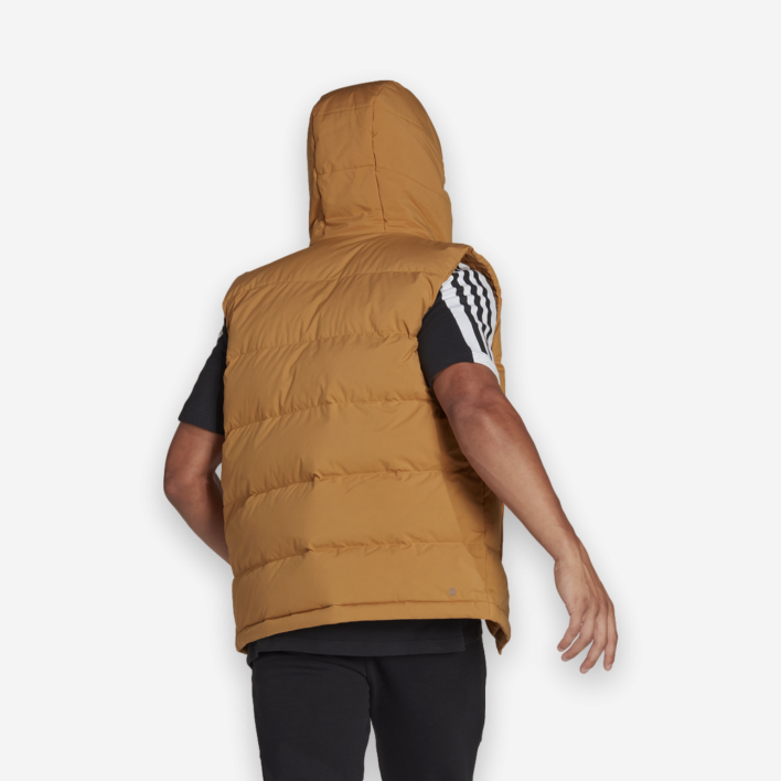 adidas Helionic Hooded Down Vest 1