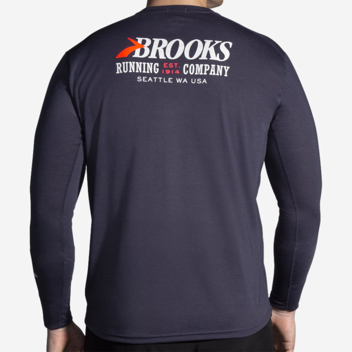 Brooks Distance Graphic Long Sleeve 1