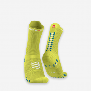 Compressport Pro Racing Socks V4.0 Run High Yellow