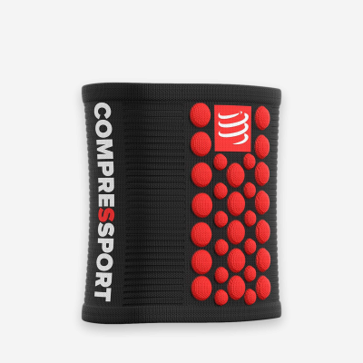 Compressport Sweatbands 3D.Dots Black