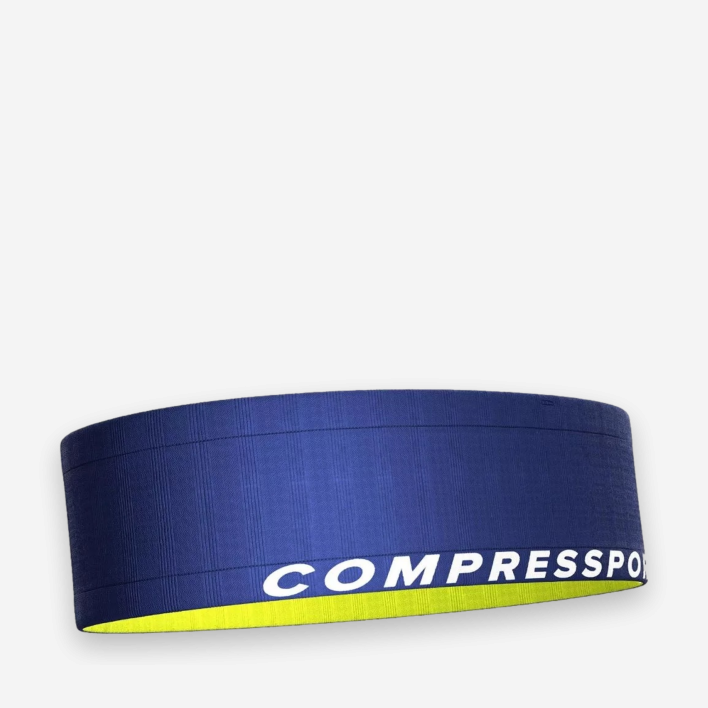 Compressport Free Belt Blue/Lime 1
