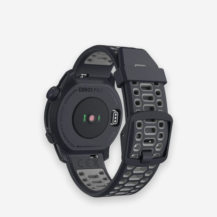 Coros PACE 2 Premium GPS Sport Watch Dark Navy Silicone Band 3