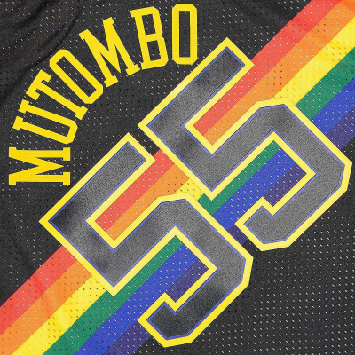 Mitchell & Ness NBA Reload Swingman Dikembe Mutombo Denver Nuggets 1991-92 Jersey