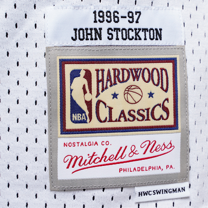 Mitchell & Ness John Stockton Utah Jazz 1996-97 HWC Swingman Jersey 7