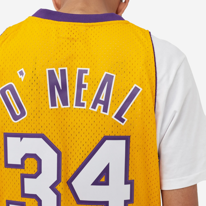 Mitchell & Ness Los Angeles Lakers Shaquille O´Neil 1996 Road Swingman Jersey 4