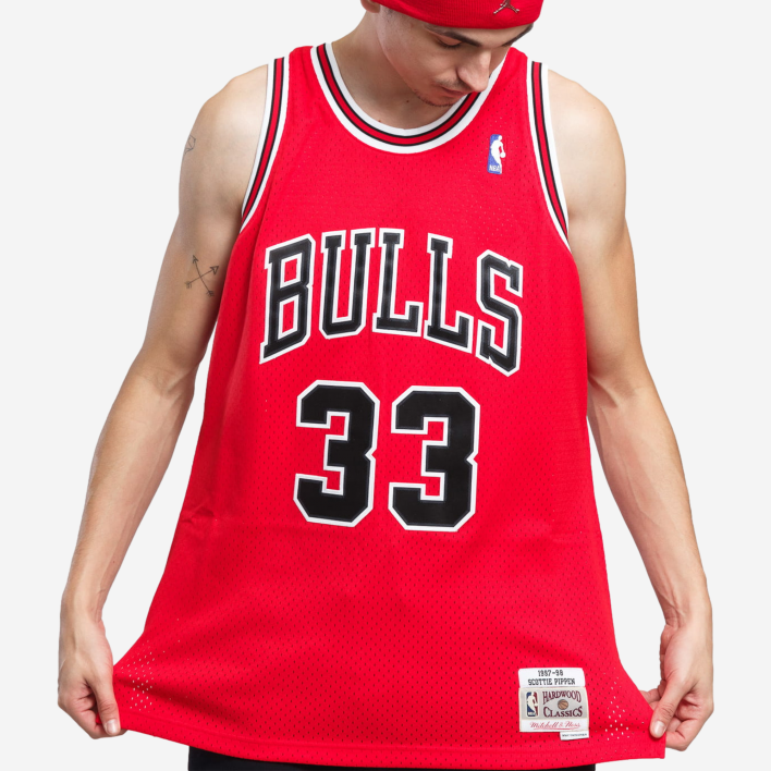 Mitchell & Ness NBA Bulls Scottie Pippen #33 ´97 Swingman Jersey Red 2