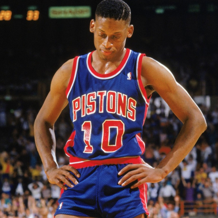 Mitchell & Ness NBA Pistons Dennis Rodman 88-98 Swingman Jersey 6