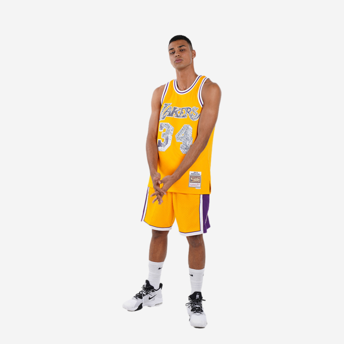 Mitchell & Ness NBA Swingman Shorts Lakers 1