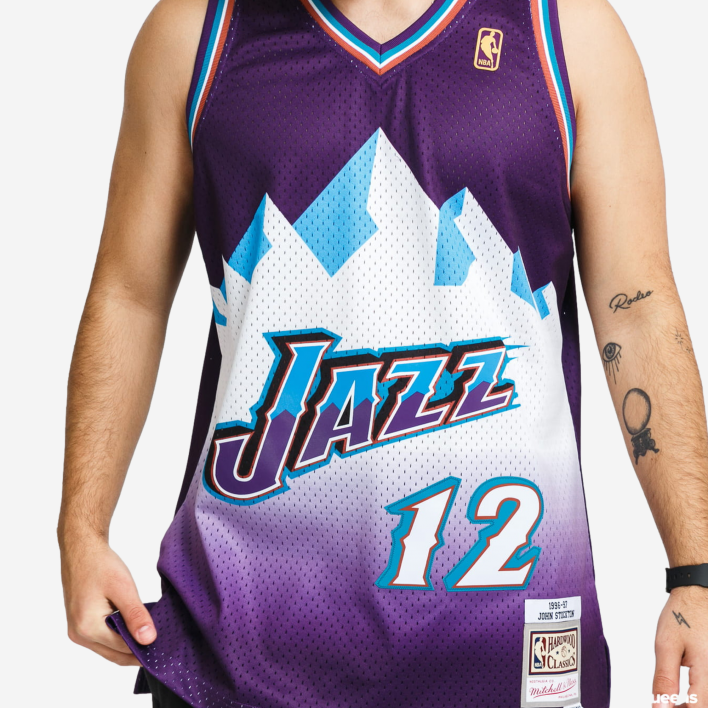 Mitchell & Ness NBA Utah Jazz John Stockton #12 ´96 Swingman Jersey 2