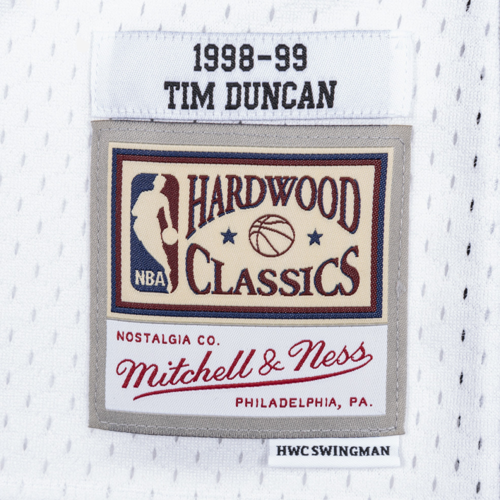 Mitchell & Ness Tim Duncan San Antonio Spurs 1998-99 Swingman Jersey 3