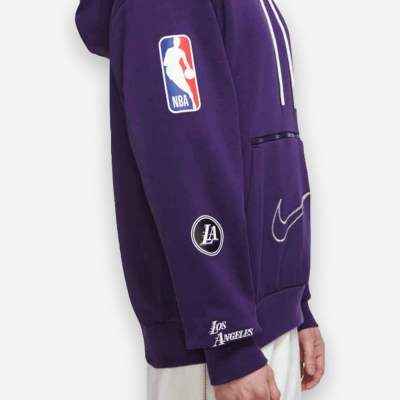 Nike Los Angeles Lakers Courtside Fleece Pullover Kids