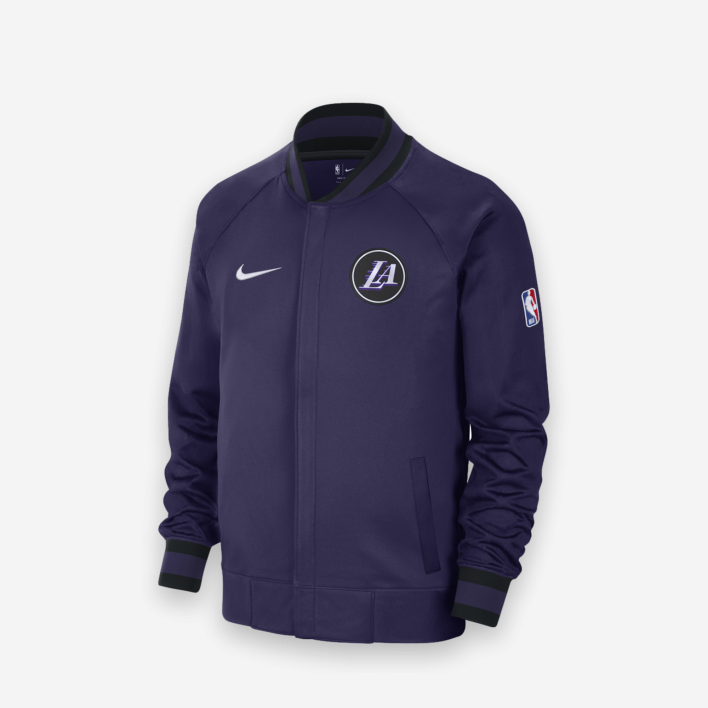 Nike Los Angeles Lakers Showtime City Edition Men´s Nike Dri-FIT NBA Long-Sleeve Jacket 1