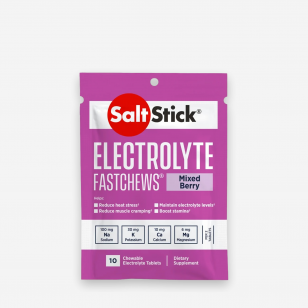 SaltStick Electrolyte FastChews 10 Mixed Berry