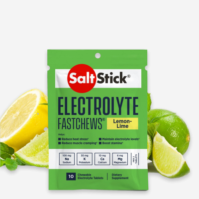 SaltStick Electrylote FastChews 10 Lemon