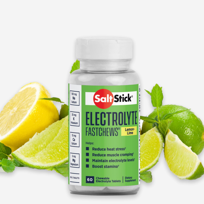 SaltStick Electrolyte FastChews 60 Lemon 1