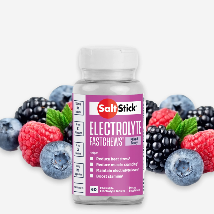 SaltStick Electrolyte FastChews 60 Mixed Berry 1