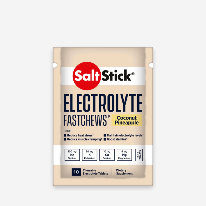 SaltStick Electrolyte FastChews 10 Coconut Pineapple