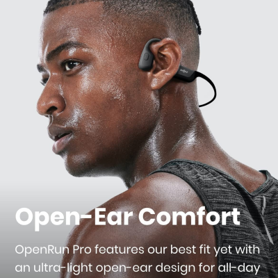 Shokz Open Run Pro Headphones Black