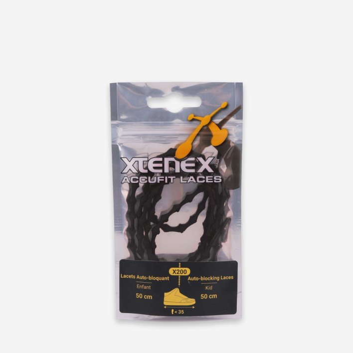 Xtenex Running Shoe Laces Original Black 50 cm 2