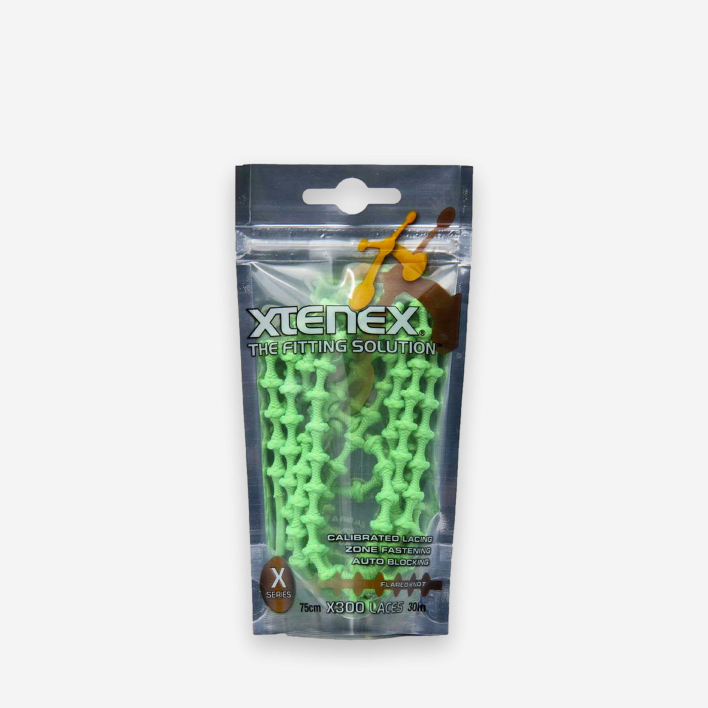 Xtenex Running Shoe Laces Original Neongreen 75 cm 2